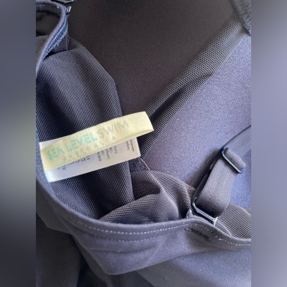 NEW Sea Level Essentials Twist Front A-DD Cup One Piece Swimsuit - Night Sky - Picture 10 of 11